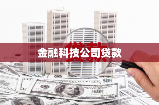 成华金融科技公司贷款