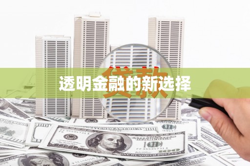 成华透明金融的新选择