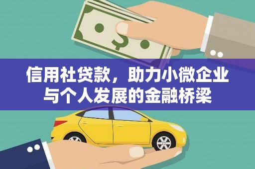 成华信用社贷款，助力小微企业与个人发展的金融桥梁