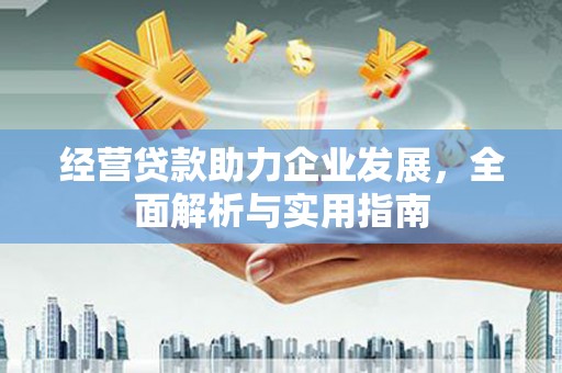 成华经营贷款助力企业发展，全面解析与实用指南