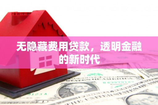 成华无隐藏费用贷款，透明金融的新时代