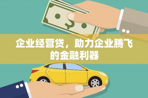 成华企业经营贷，助力企业腾飞的金融利器