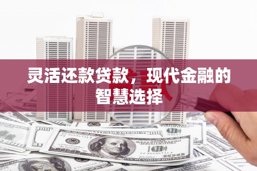 成华灵活还款贷款，现代金融的智慧选择