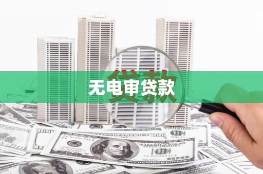 成华无电审贷款
