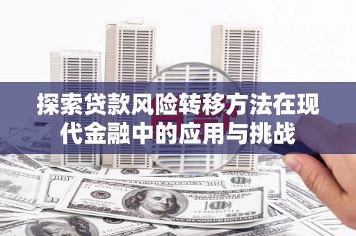 成华探索贷款风险转移方法在现代金融中的应用与挑战