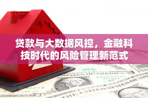 成华贷款与大数据风控，金融科技时代的风险管理新范式