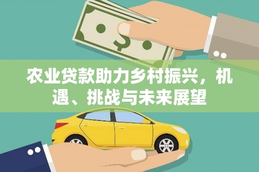 成华农业贷款助力乡村振兴，机遇、挑战与未来展望