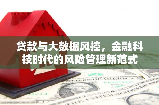 成华贷款与大数据风控，金融科技时代的风险管理新范式