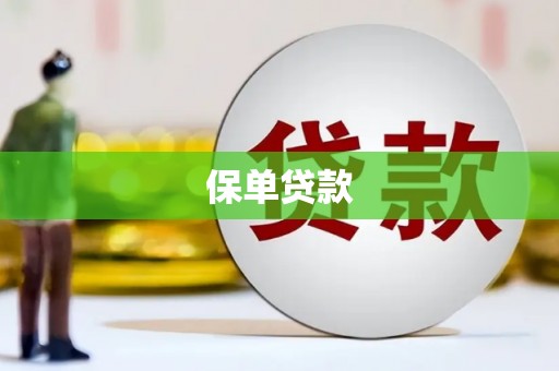 成华保单贷款