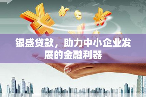 成华银盛贷款，助力中小企业发展的金融利器