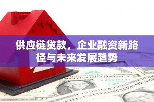 成华供应链贷款，企业融资新路径与未来发展趋势
