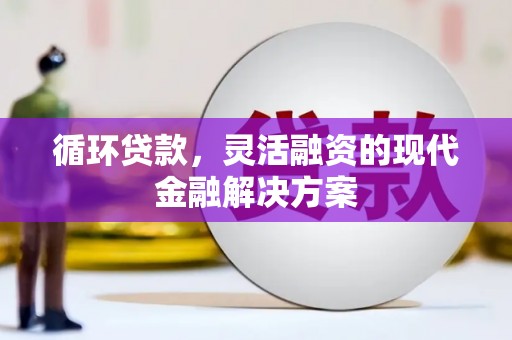 成华循环贷款，灵活融资的现代金融解决方案