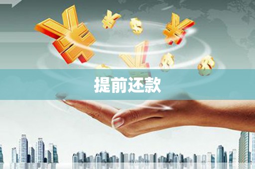 成华提前还款