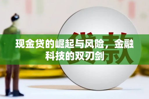 成华现金贷的崛起与风险，金融科技的双刃剑