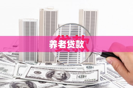 成华养老贷款