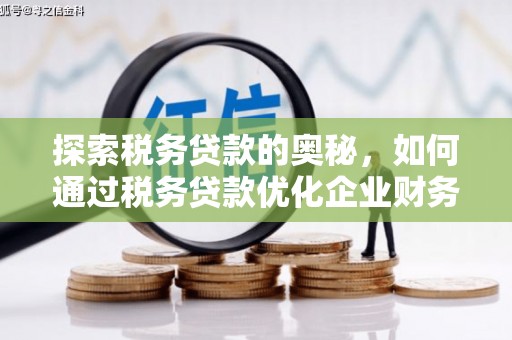 成华探索税务贷款的奥秘，如何通过税务贷款优化企业财务