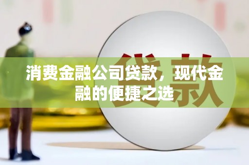成华消费金融公司贷款，现代金融的便捷之选