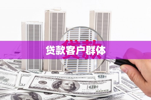 成华贷款客户群体