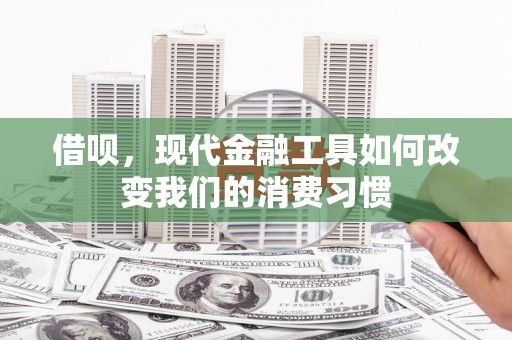 成华借呗，现代金融工具如何改变我们的消费习惯
