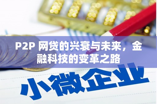 成华P2P 网贷的兴衰与未来，金融科技的变革之路