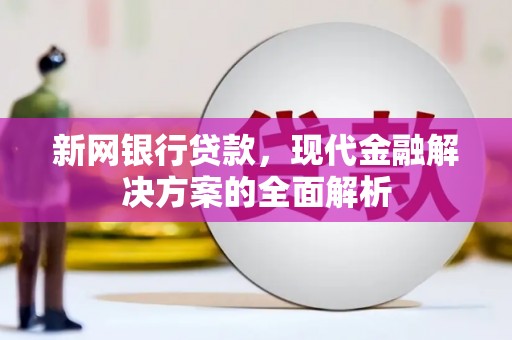 成华新网银行贷款，现代金融解决方案的全面解析