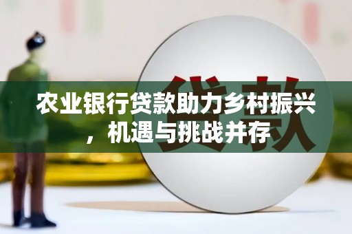 成华农业银行贷款助力乡村振兴，机遇与挑战并存