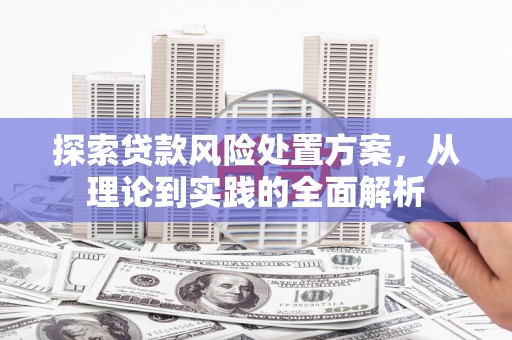 成华探索贷款风险处置方案，从理论到实践的全面解析