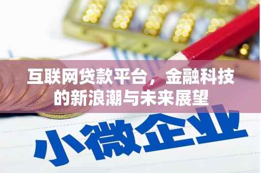 成华互联网贷款平台，金融科技的新浪潮与未来展望