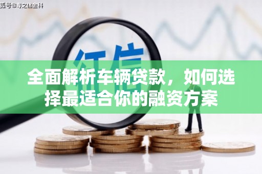 成华全面解析车辆贷款，如何选择最适合你的融资方案