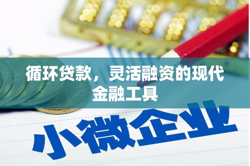 成华循环贷款，灵活融资的现代金融工具