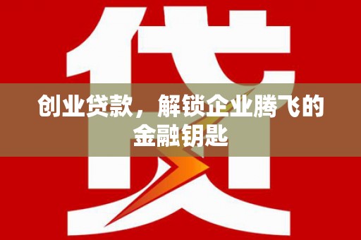 成华创业贷款，解锁企业腾飞的金融钥匙