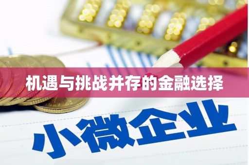 成华机遇与挑战并存的金融选择