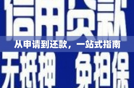 成华从申请到还款，一站式指南